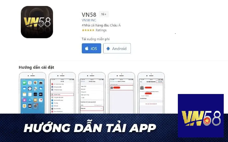 VN58 tải app