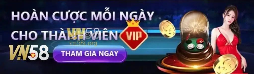 vn58i hoàn cược mỗi ngày