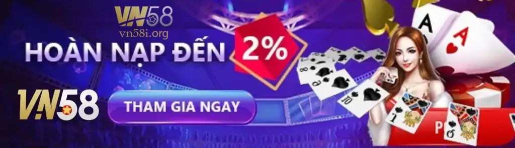 vn58i hoàn tiền cao